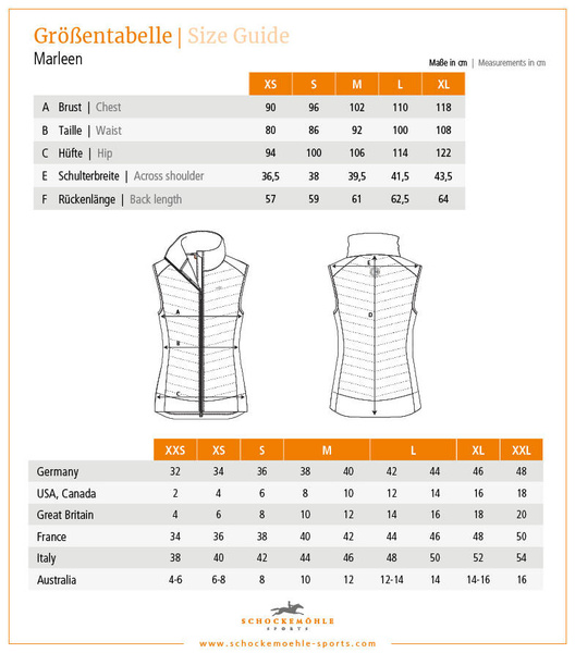 Kamizelka damska Schockemöhle Sports Marleen Style 25