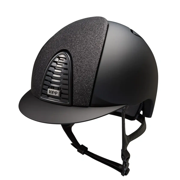 Kask jeździecki KEP Italia Cromo 2.0 Black Matt Star