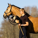 Kantar sznurkowy z wodzami dla konia Hobby Horse QHP