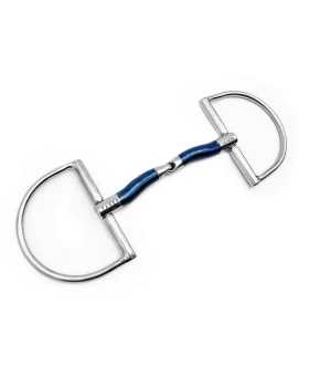 Wędzidło D-ring FAGER Gustav - pojedynczo łamane