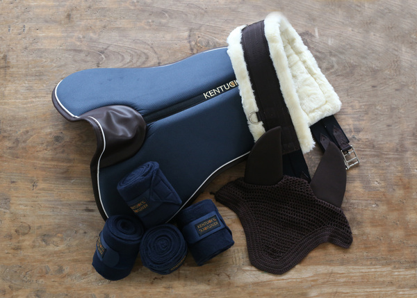Popręg z futrem syntetycznym Kentucky Horsewear Sheepskin Girth