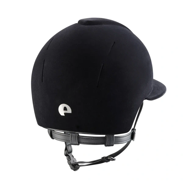Kask jeździecki z szerokim daszkiem KEP Italia Smart Nova Black Velvet