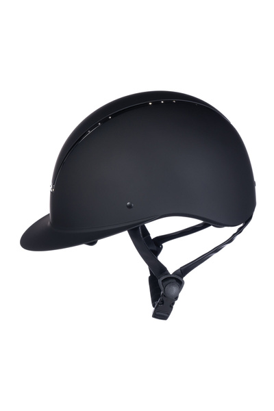 Kask z szerokim daszkiem HKM Lady Shield Diamond