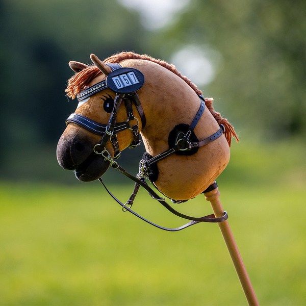 Ogłowie anatomiczne dla konika Hobby Horse QHP Dolly