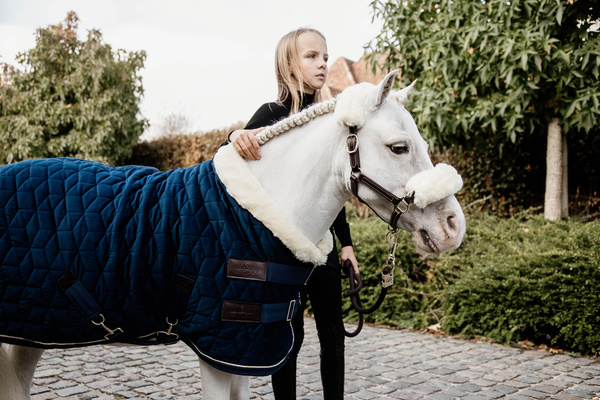 Derka stajenna dla kucyka Kentucky Horsewear Show Rug Velvet 160g