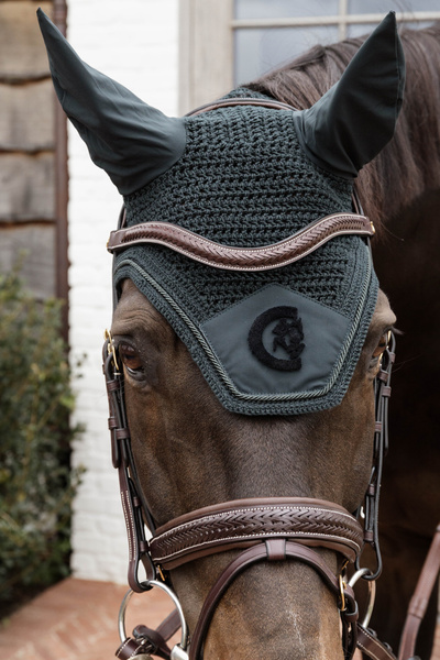 Nauszniki klasyczne Kentucky Horsewear 3D Logo