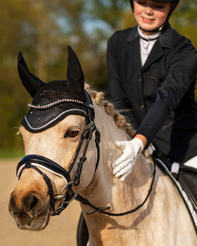 Rękawiczki jeździeckie QHP Kae