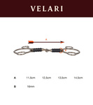 Wielokrążek Velari – pojedynczo łamany Pessoa 2,5 Ring Cherry Roller Sweet Iron