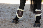 Ochraniacze tylne z futrem Kentucky Horsewear Young Horse TPU