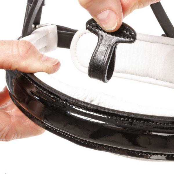 Ogłowie ze szwedzkim nachrapnikiem Kavalkade Fortuna