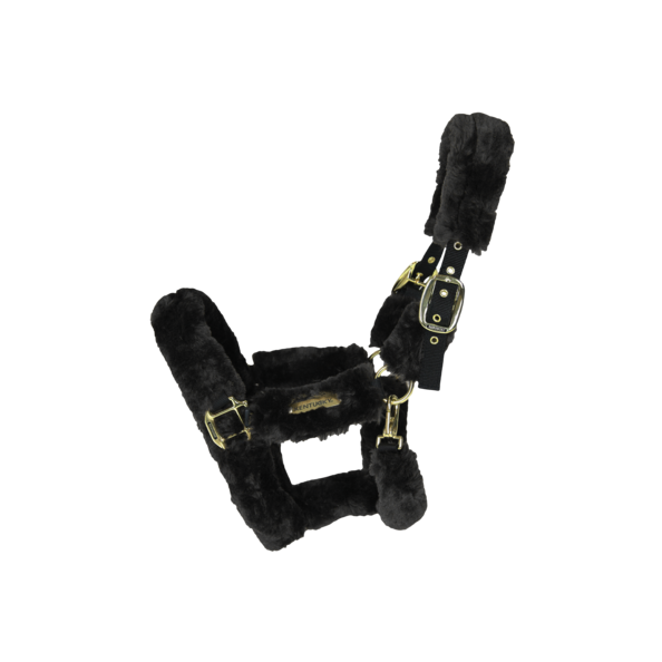 Kantar obszyty w całości syntetycznym futrem Kentucky Horsewear Sheepskin Shipping