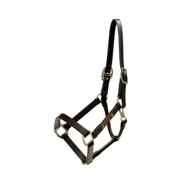 Kantar ze skóry syntetycznej Kentucky Horsewear Leather Halter Wellington
