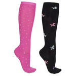 Podkolanówki jeździeckie QHP Isalyn  (2-pack)