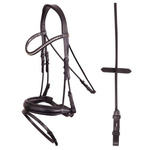 Ogłowie anatomiczne z nachrapnikiem szwedzkim ANKY® Comfort Fit Combined