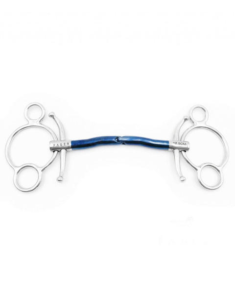 Wielokrążek z krótkimi wąsami FAGER Gustav Sweet Iron - pojedynczo łamany