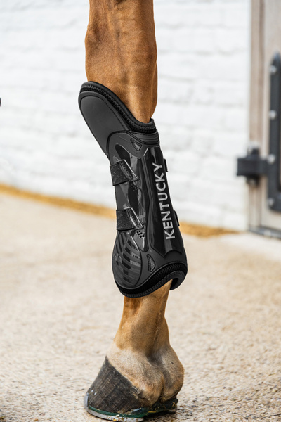 Ochraniacze przednie z wydłużoną ochroną Kentucky Horsewear Bamboo Shield Front Boots with Knee Protection