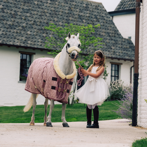Derka stajenna dla kucyka Kentucky Horsewear Show Rug Velvet 160g