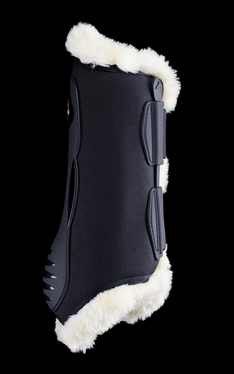 Ochraniacze ujeżdżeniowe przednie eQuick eKur Luxury Fluffy Front