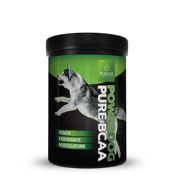 Naturalny suplement dla psów sportowych Pokusa Power Dog BCAA Pure