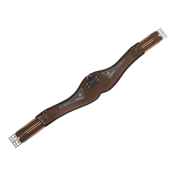 Popręg anatomicznyz żelem i powłoką PVC Acavallo