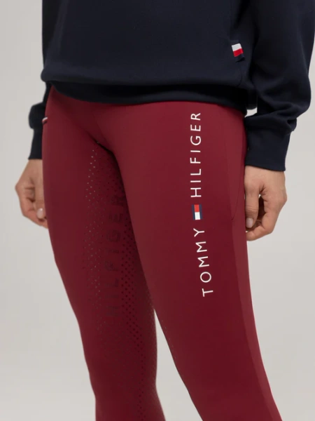 Legginsy zimowe z pełnym lejem silikonowym TOMMY HILFIGER EQUESTRIAN Elmira