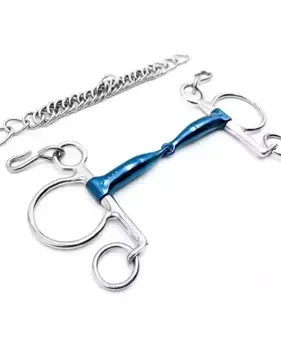 Pelham FAGER Henry Titanium Sweet Iron - pojedynczo łamany