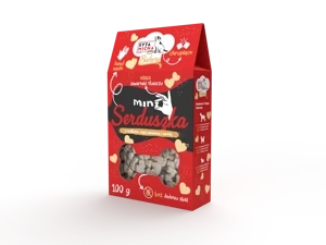 Mini serduszka z królikiem, mąką kokosową i morelą  Syta Micha