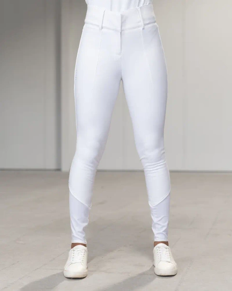 Bryczesy konkursowe z pełnym lejem silikonowym FAGER Ebba