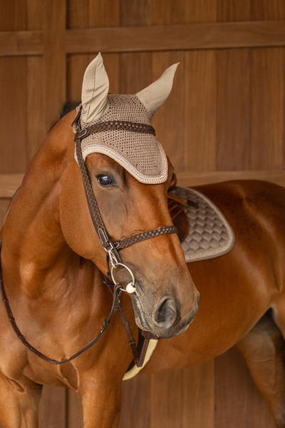 Nauszniki wyciszające Kentucky Horsewear Wellington Plaited Glitter Rope