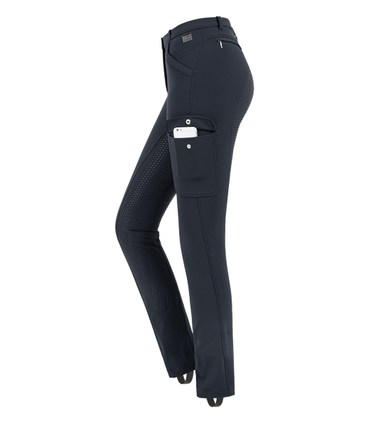 Bryczesy damskie z pełnym lejem silikonowym ELT Cargo Silicone Micro Jodhpurs