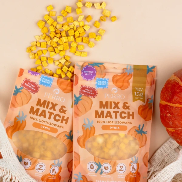 Liofilizowane przysmaki warzywne Perro - Dynia