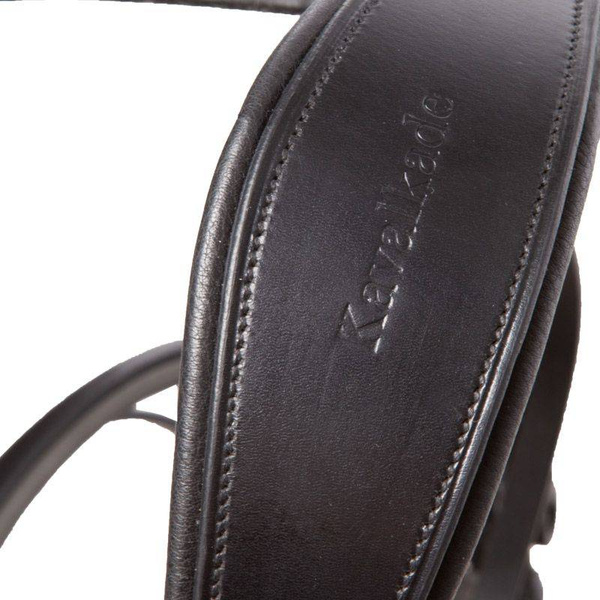 Ogłowie z nachrapnikiem szwedzkim Kavalkade Grey