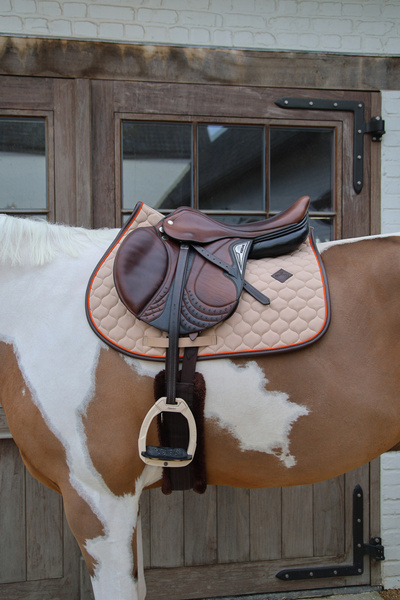 Czaprak wszechstronny Kentucky Horsewear Onion Quilt Neon Leather