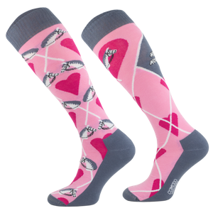 Podkolanówki jeździeckie Comodo Funny Design - Hobby Horse