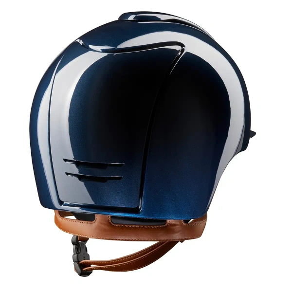 Kask jeździecki KEP Italia Cromo 2.0 Blue/Beige Shine