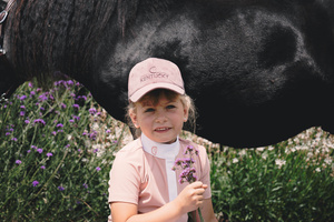 Czapka z daszkiem Kentucky Horsewear Velvet - dziecięca