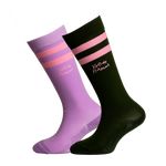 Skarpetki dziecięce Kentucky Horsewear Striped Kid Socks - 2 pak