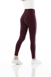 Legginsy damskie z pełnym lejem silikonowym EQUITHÈME VIOLETTE