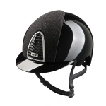 Kask jeździecki KEP Italia Cromo 2.0 Metal Polish Vanity Black