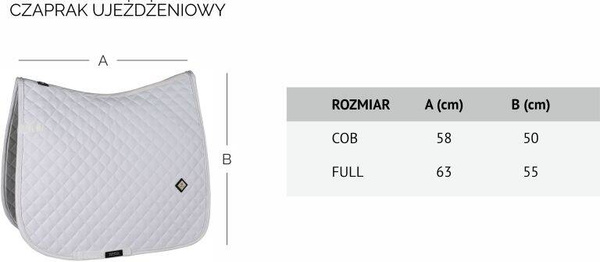 Czaprak ujeżdżeniowy TORPOL Stars