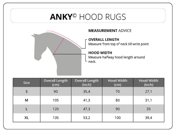 Kaptur siatkowy ANKY® Cool Net