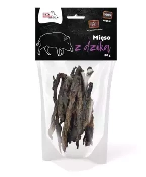 Suszone mięso z dzika dla psa Syta Micha