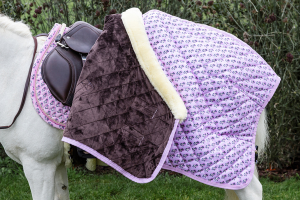 Derka stajenna dla kucyków Kentucky Horsewear Show Rug Sammy 160g