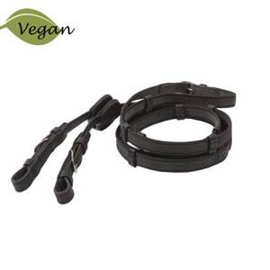 Wodze ogumowane ze stoperami Kavalkade Cortica - szerokość 16 mm