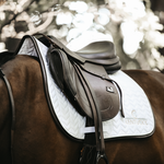 Czaprak skokowy Kentucky Horsewear Leather Fishbone