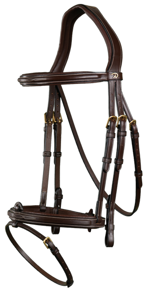 Ogłowie z nachrapnikiem kombinowanym Dy'on D Collection DYAAAA