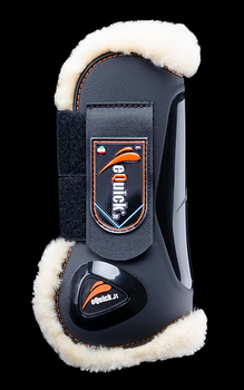 Ochraniacze z futrem eQuick eLight Fluffy - komplet