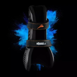 Ochraniacze skokowe eQuick eShock Legend Velcro - komplet