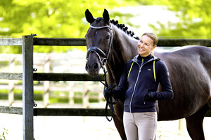 Bluza zapinana na zamek z kapturem Schockemöhle Sports Cora