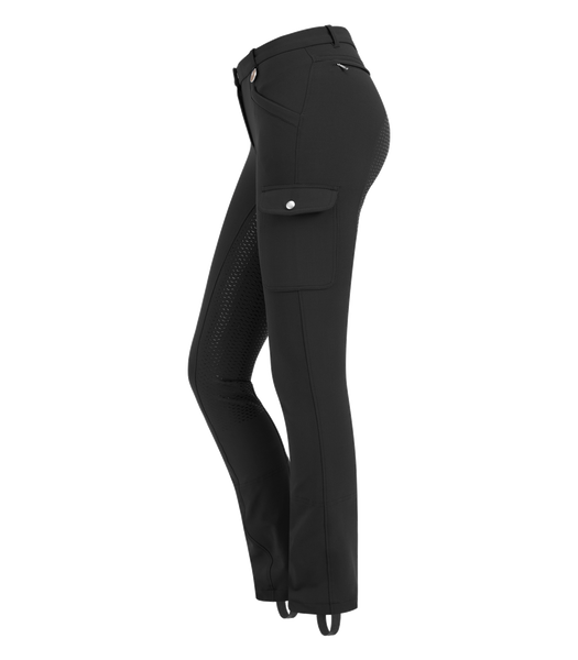 Bryczesy damskie z pełnym lejem silikonowym ELT Cargo Silicone Micro Jodhpurs